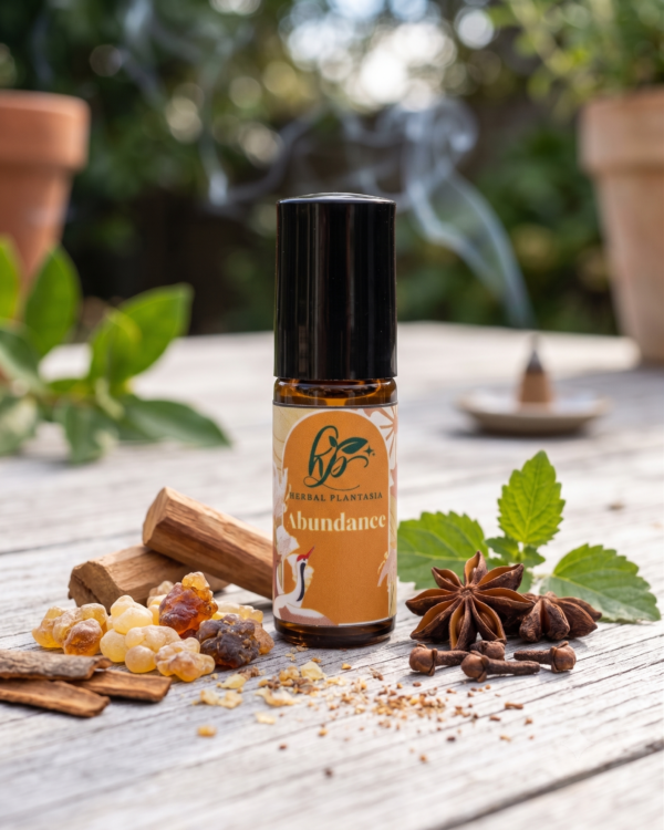 Essential oil blends Abundance Crafted Aroma Roller – Spiritual Abundance & Manifestation