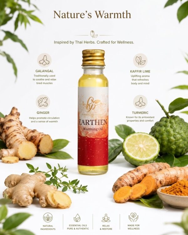 Earthen Thai Massage Oil 2