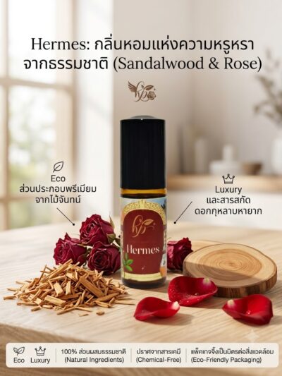 Essential oil blends Hermes Crafted Aroma - instant relaxation and stress relief