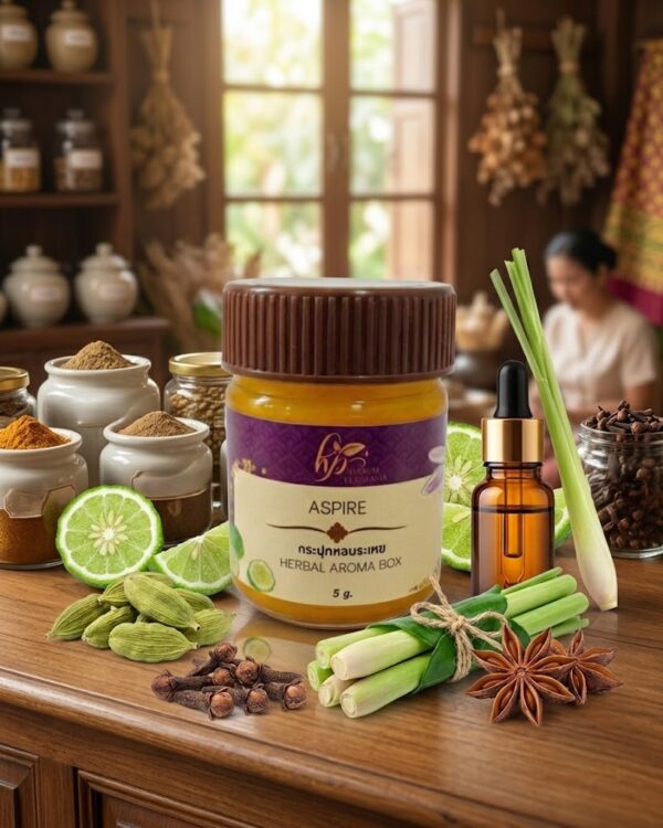 Thai Crafted Aromatic Herbs Aspire By Herbal Plantasia