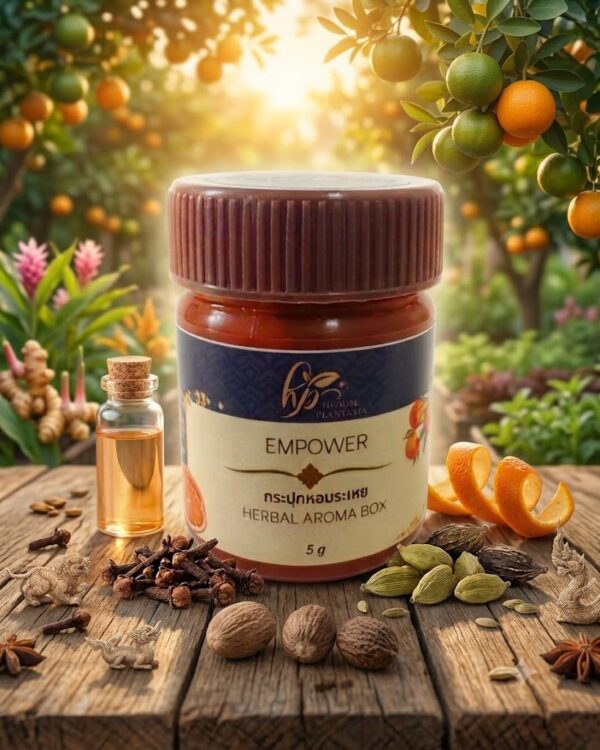 Thai Crafted Aromatic Herbs Empower By Herbal Plantasia Orange Garden