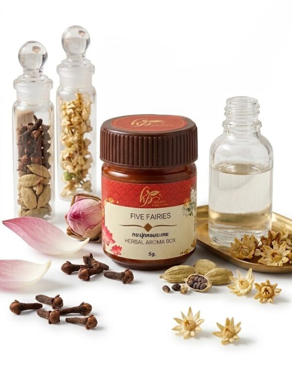 Thai Crafted Aromatic Herbs Five Fairies By Herbal Plantasia