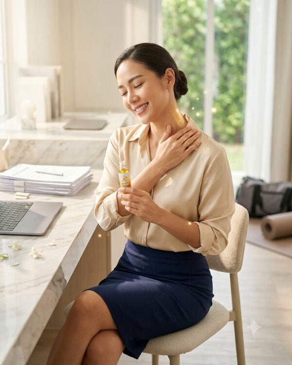 Traditional Thai Botanical Massage Oil – Bliant Formula Using massage oil